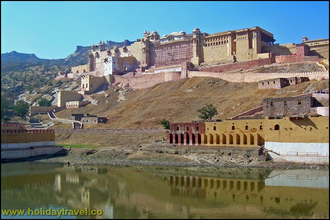 华丽的-amber-fort-Jaipur